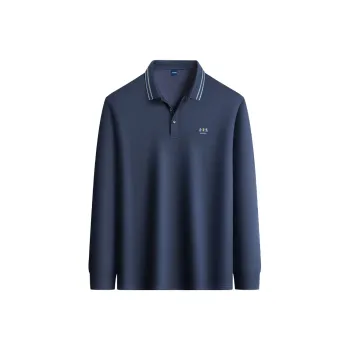 KAISER Polo Shirt Men's Navy Blue
