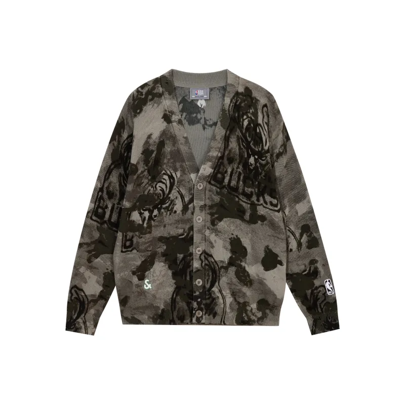 JACK JONES· x NBA Cardigan Sweater Knitwear Men's-0