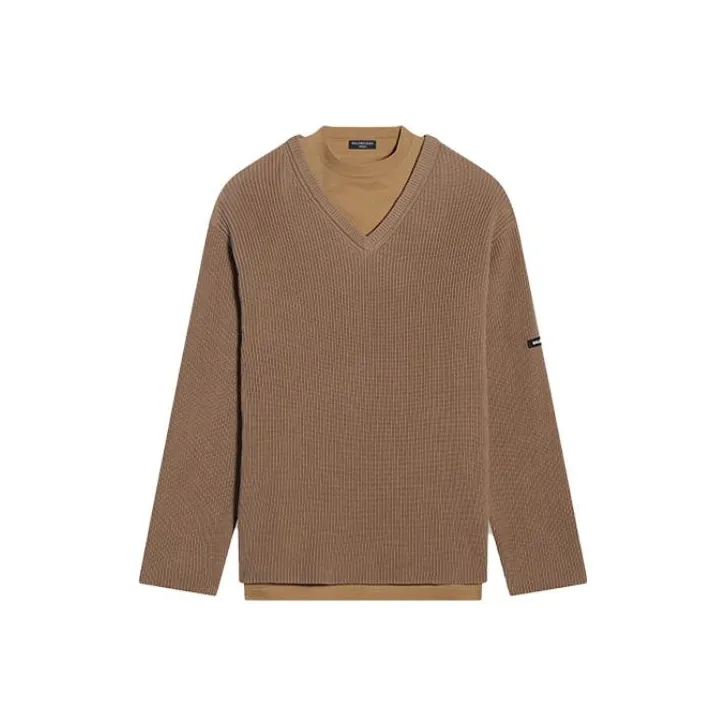 Balenciaga Knitwear Loose Fit Men's Beige-0