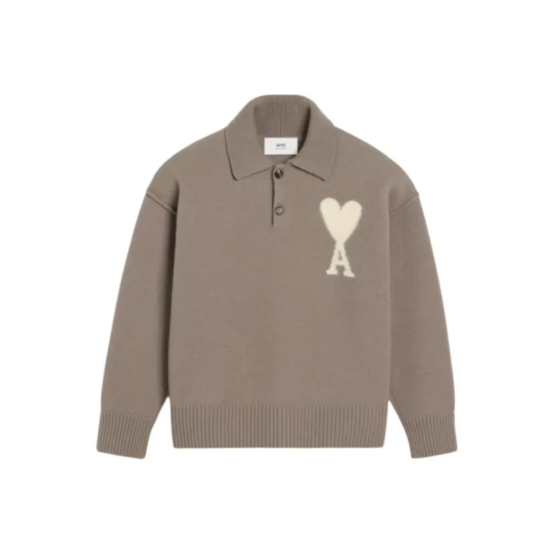 AMIPARIS Paris Ami De Coeur Polo Jumper-0