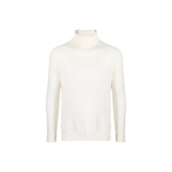 BALLANTYNE Logo embroidered Roll neck Cashmere Jumper