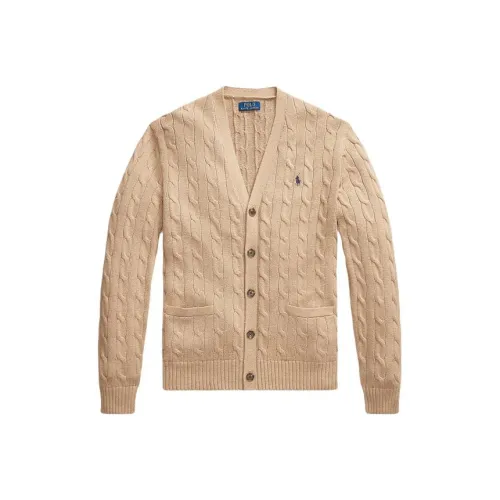 Polo Ralph Lauren Pony Embroidered Cable Knitted Cardigan