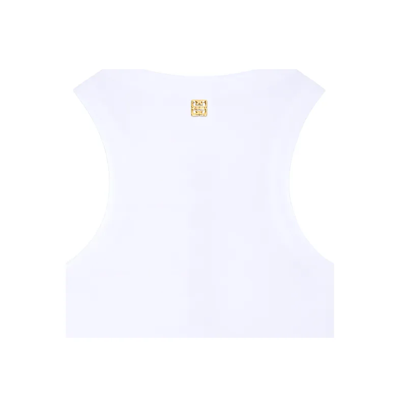 Givenchy Slim Fit Tank Top 'White'-3
