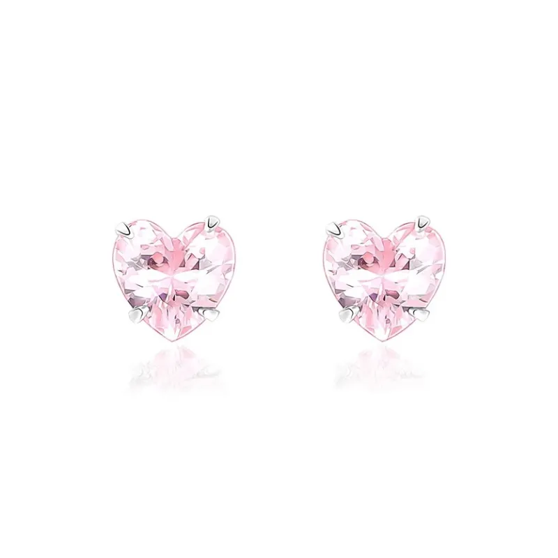 WAW S999 Fine Silver Stud Earrings Women's-0