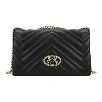 COOGI Cow Leather Shoulder Bag Medium Size Women's Multicolor