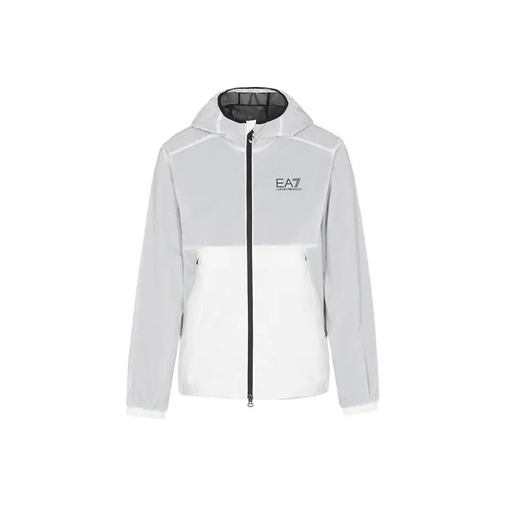 EMPORIO ARMANI EA7 SS22 Jackets Coats Men's White-6