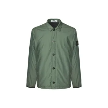 STONE ISLAND Jackets Men Gray Green