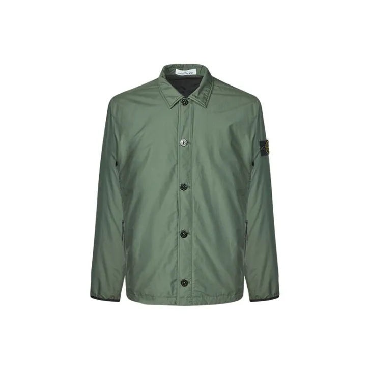 STONE ISLAND Jackets Men Gray Green-0