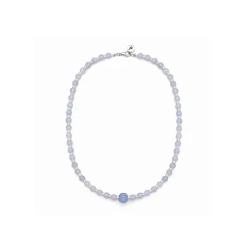 Empress 47 Concept Natural Chalcedony Necklaces Unisex