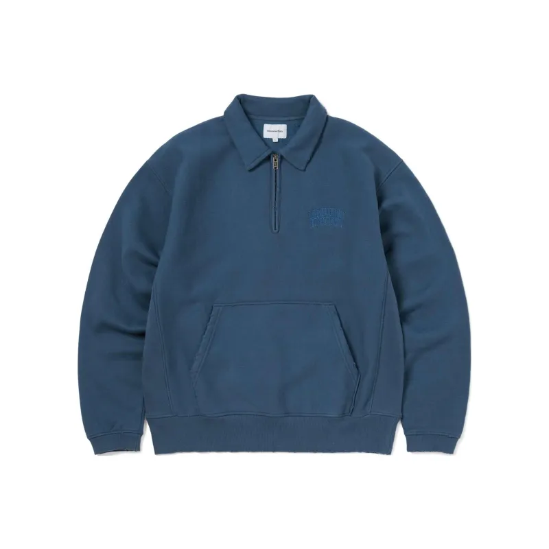 Thisisneverthat Polo Shirts Unisex Dark Blue-0