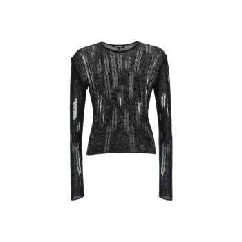 Roberto Cavalli SS24 Knitwear Men's Black