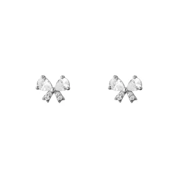 WAW S999 Fine Silver Stud Earrings Women's