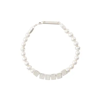 AMBUSH Pearl Letterblock Bracelet