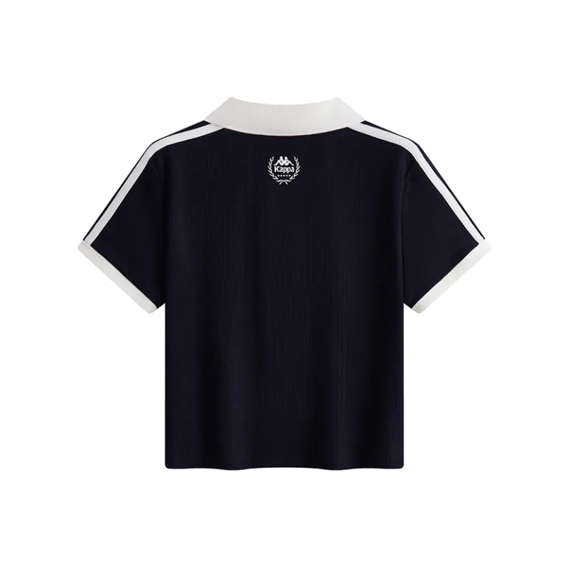 Kappa 1916 Series Polo Shirt Women's Midnight Blue-1