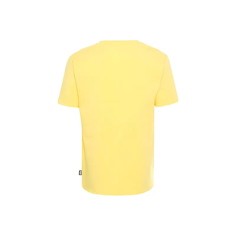 MOSCHINO Drop Shoulder Sleeve T Shirt Men's Bright Yellow-1
