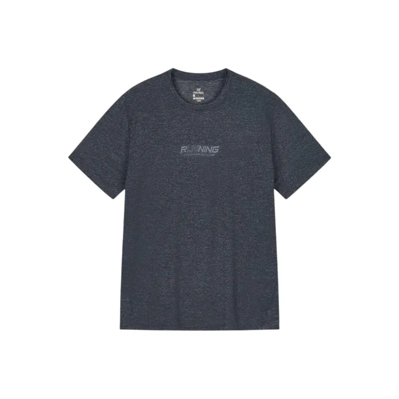 361° T Shirt Men's Super Black Heather Gray-0