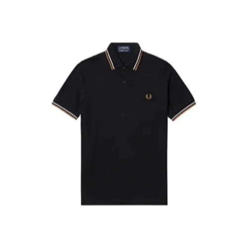 FRED PERRY Twin Tipped Cotton piqué Polo Shirt