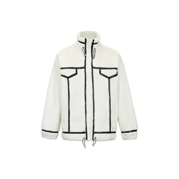 LIUREGALI Jackets Unisex White