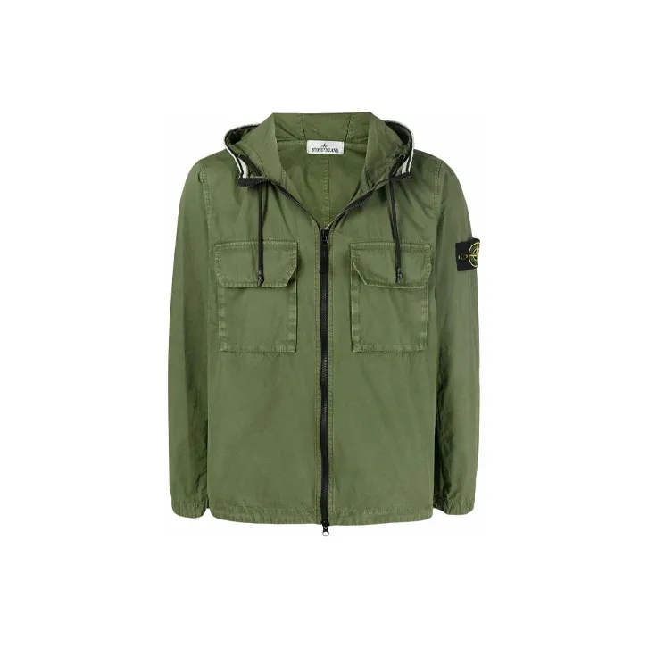 STONE ISLAND Jackets Men Green-0