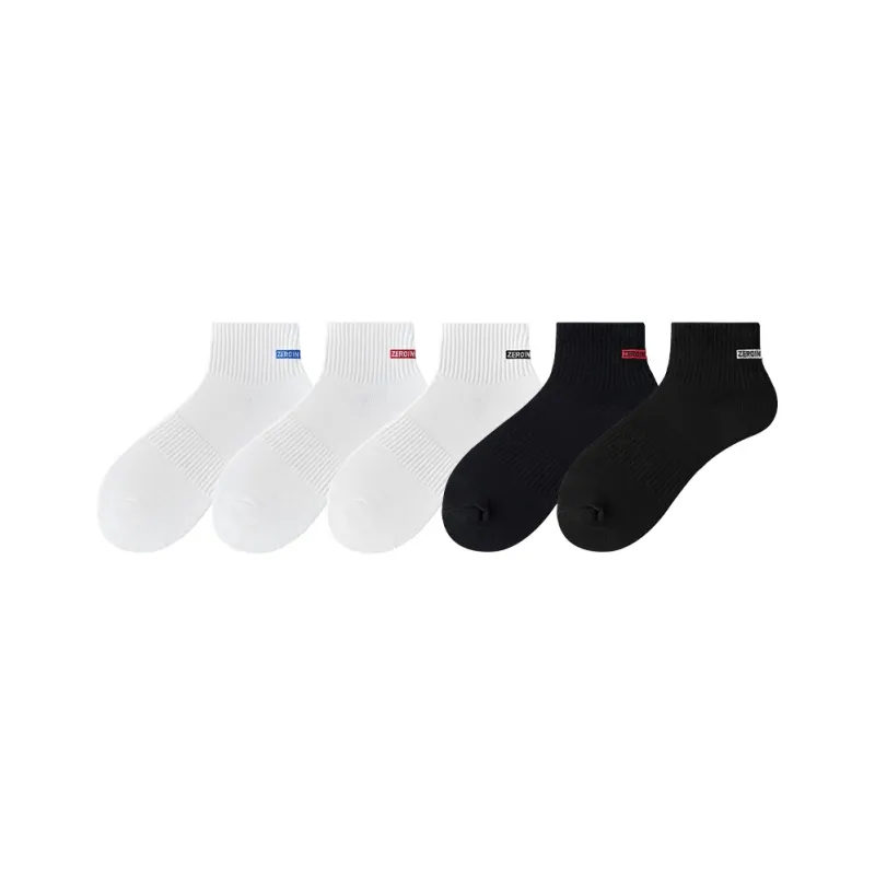 ZEROIN Mid Calf Socks Men's 5 Pack-42