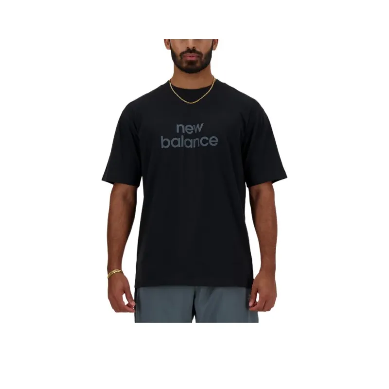 New Balance Linear T Shirt Men's Black-0
