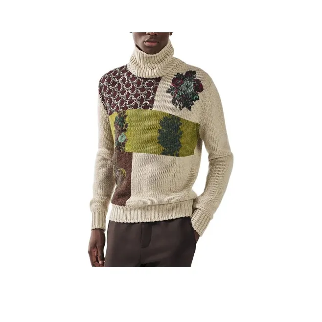 HERMES Sweaters Men Beige-0
