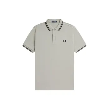 FRED PERRY Laurel Wreath embroidered Cotton Polo Shirt