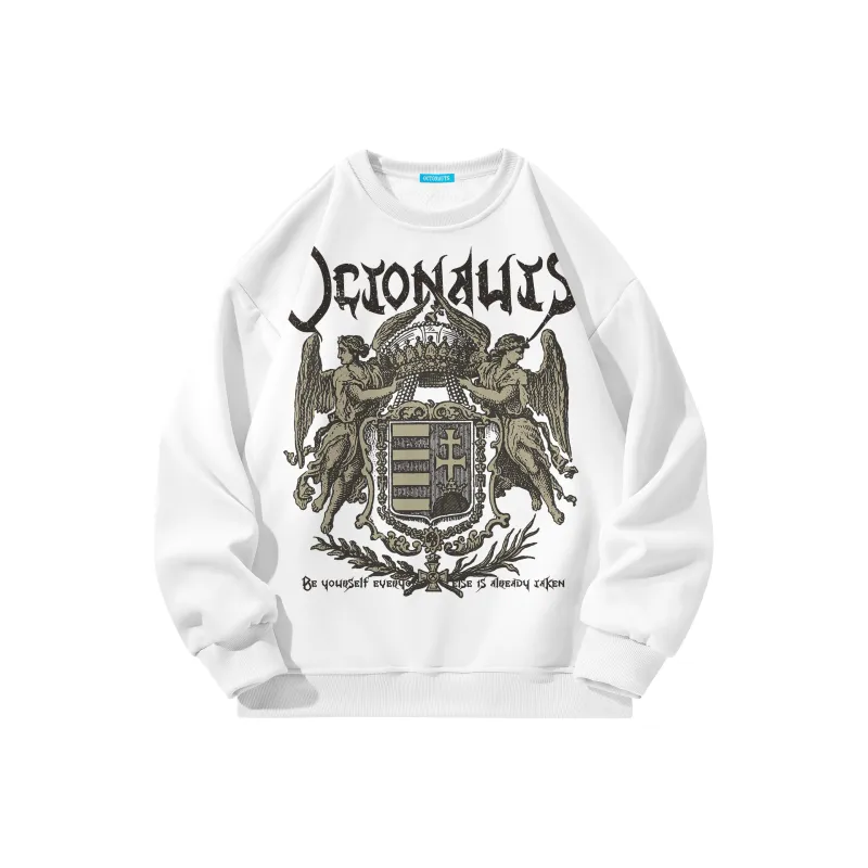 Small Columns Under The Sea Sweatshirt Unisex-18