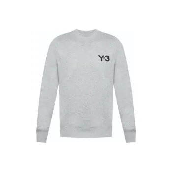 Adidas Y 3 Classic Logo Front Crew Sweater