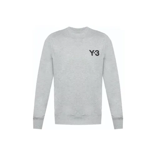 Adidas Y 3 Classic Logo Front Crew Sweater