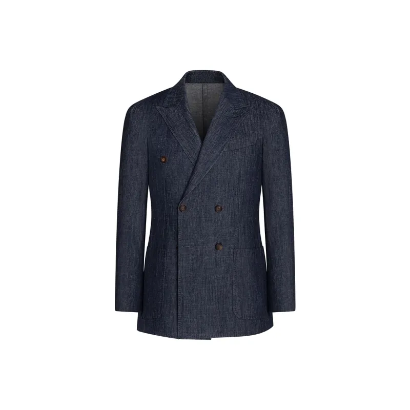 SKARO Business Suit Men's Denim Blue SKV1241-0