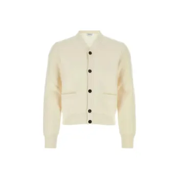 Ferragamo V-Neck Button-Up Cardigan