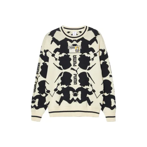 PUMA x STAFFONLY Knitwear Ecru Unisex