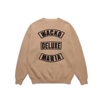WACKO MARIA x DELUXE SS24 Knitwear Unisex Beige