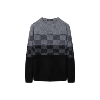 SEPTWOLVES Sweater Men's Light Gray
