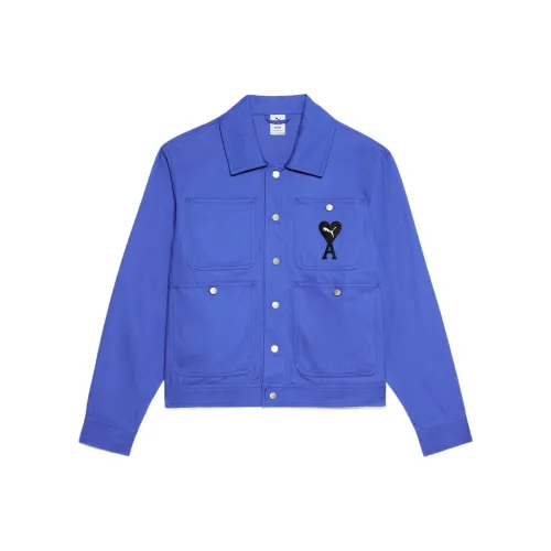 PUMA AMIPARIS Collaboration Collection PUMA X AMI Collaboration Collection Jacket Fall Men's Blue