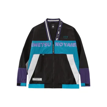 LNG X Demon Slayer Jackets Unisex Black
