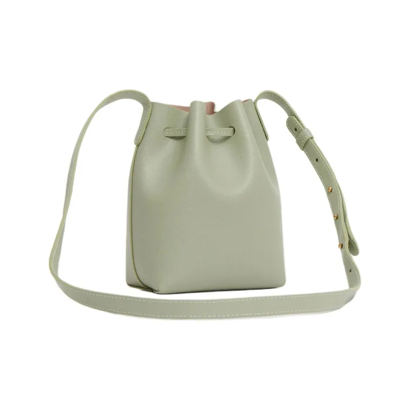 MANSUR GAVRIEL Mini Leather Bucket Bag-2