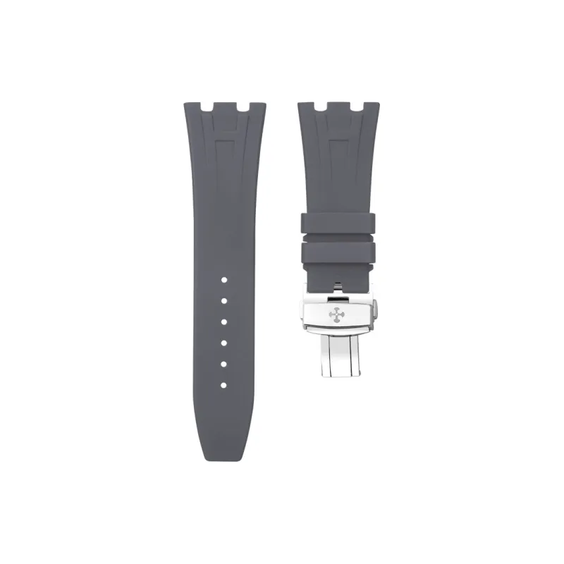 VAGENARI Watch Bands Rubber Strap Compatibility For Royal Oak 37mm 15450.15451 Steel Band Model Unisex-10