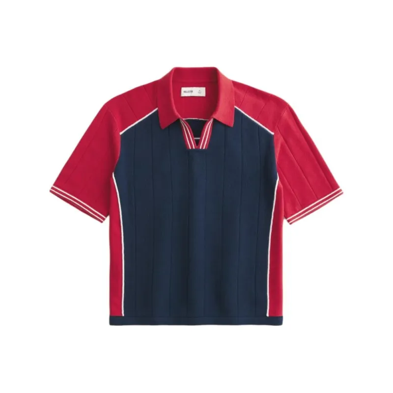 Hollister Sweaters Men Red-0