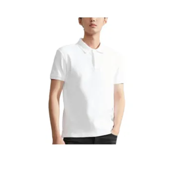 CALVIN KLEIN Polo Shirt Men's Moon White