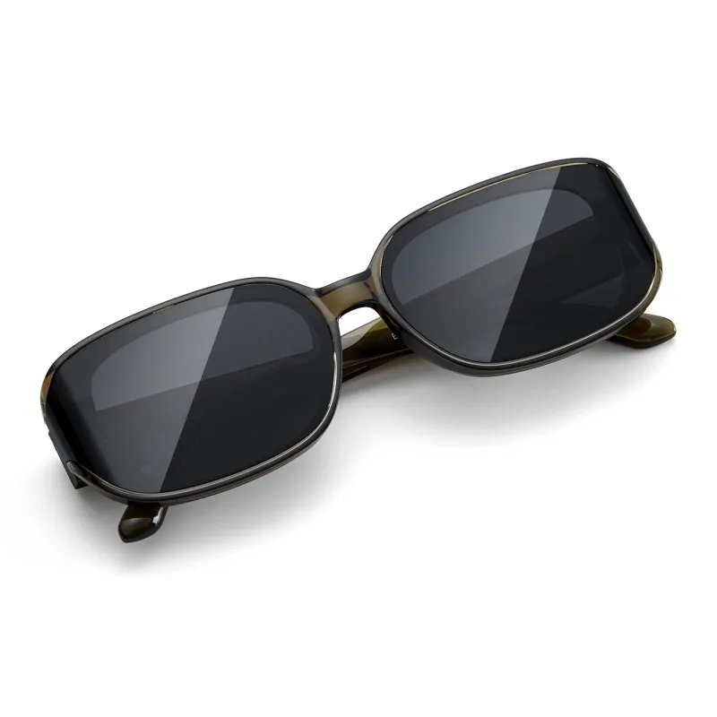 ENFANTIN TR/Memory Plastic Square Sunglasses Unisex-12