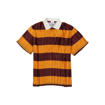 Burberry Polo Shirt Men's Citrus Orange