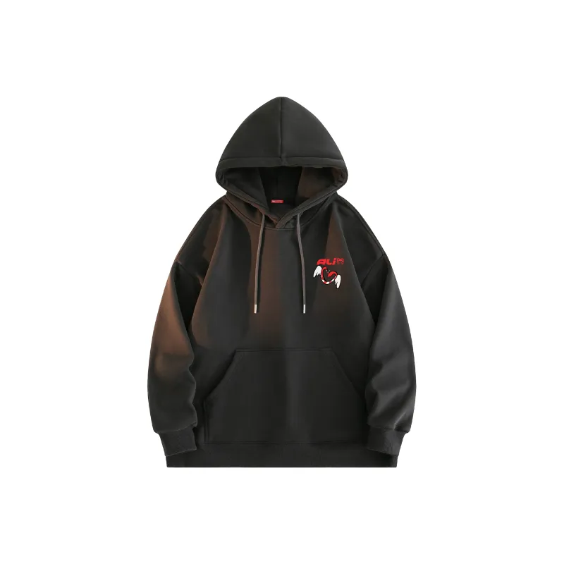 ALI THE FOX Sweatshirt Unisex Black-35