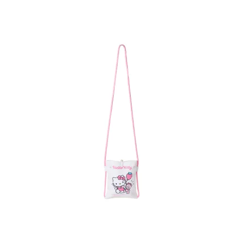 Sanrio Hello Kitty Polyester Shoulder Bag, Crossbody Bag Women's Beige