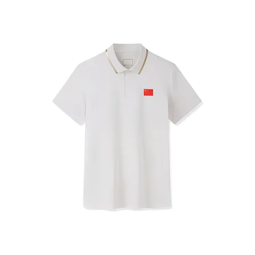 Anta Champion Series Polo Shirt Men's Light Golden Brown