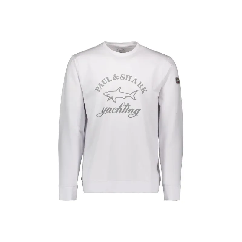 Paul & Shark Yachting Sweatshirt Men's White-0