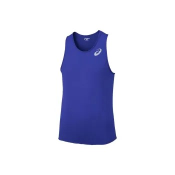 Asics Tank Tops Men Blue