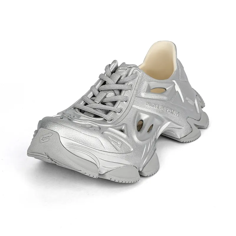 NEXT IMPULSIVE Chunky Sneakers Unisex Space Silver-2