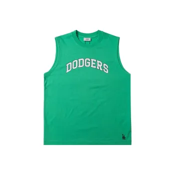 MLB Tank Tops Unisex Yellow Green